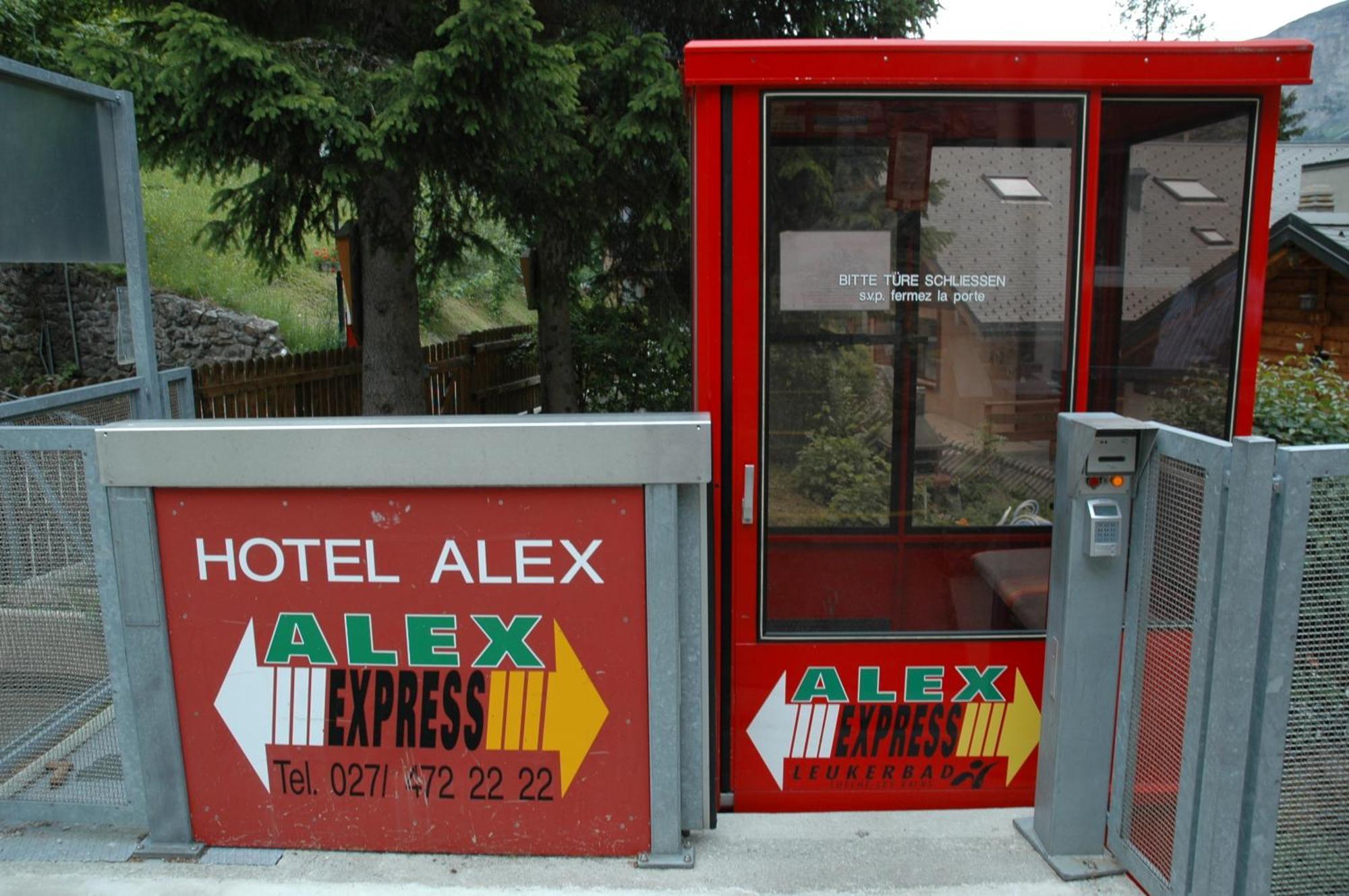Hotel Alex Leukerbad Esterno foto
