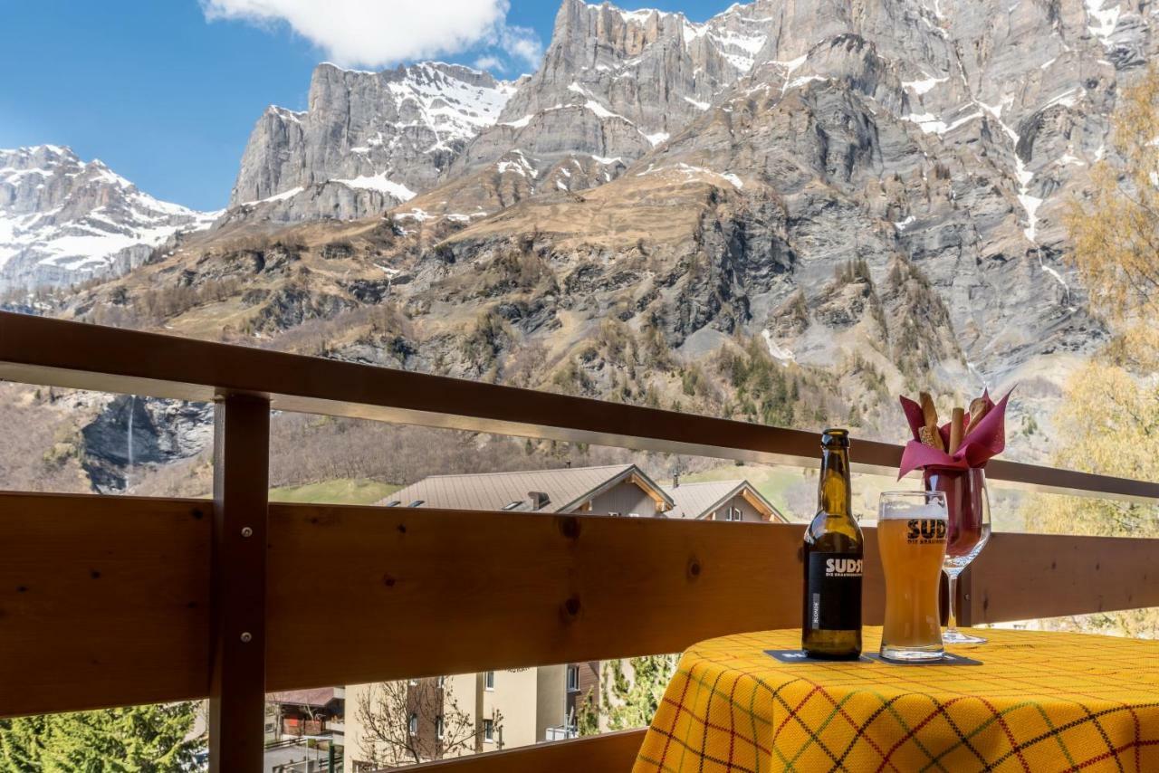Hotel Alex Leukerbad Esterno foto